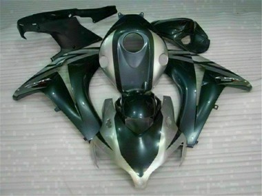 2008-2011 Black Silver Honda CBR1000RR Replacement Motorcycle Fairings