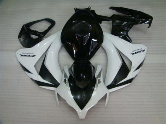 2008-2011 Black White Honda CBR1000RR Motorcycle Fairings 2008-2011 Black White Honda CBR1000RR Motorcycle Fairings
