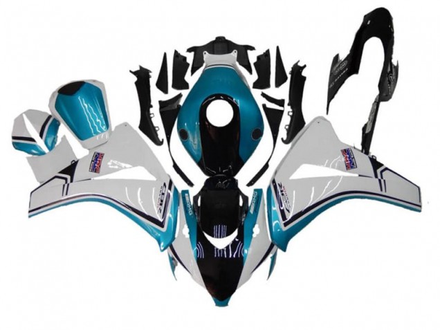 2008-2011 Blue White Black Honda CBR1000RR Replacement Fairings 2008-2011 Blue White Black Honda CBR1000RR Replacement Fairings