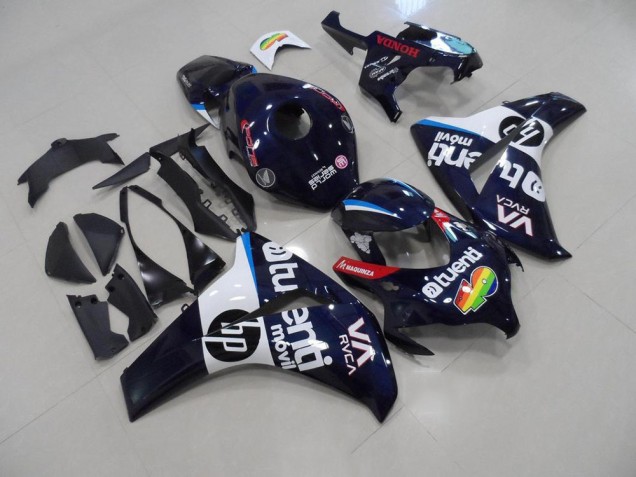 2008-2011 Dark Blue HP Honda CBR1000RR Motorcycle Bodywork 2008-2011 Dark Blue HP Honda CBR1000RR Motorcycle Bodywork