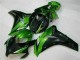 2008-2011 Green Black Honda CBR1000RR Motorbike Fairings 2008-2011 Green Black Honda CBR1000RR Motorbike Fairings