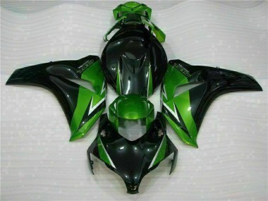 2008-2011 Green Black Honda CBR1000RR Motorbike Fairings