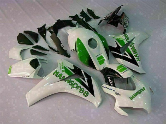 2008-2011 Green White Honda CBR1000RR Motorcycle Fairings Kit 2008-2011 Green White Honda CBR1000RR Motorcycle Fairings Kit