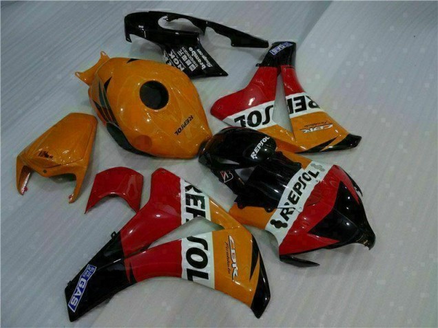 2008-2011 Orange Repsol Honda CBR1000RR Motorbike Fairings 2008-2011 Orange Repsol Honda CBR1000RR Motorbike Fairings