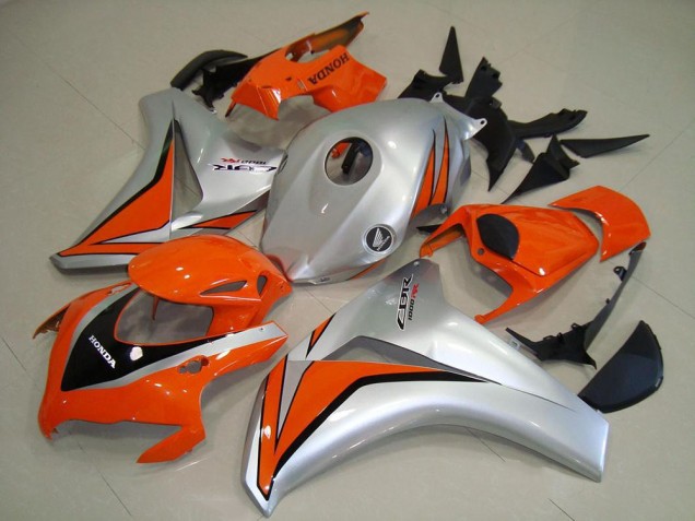 2008-2011 Orange Silver Honda CBR1000RR Motorcycle Fairing 2008-2011 Orange Silver Honda CBR1000RR Motorcycle Fairing