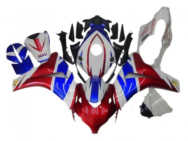 2008-2011 Red Blue White Honda CBR1000RR Replacement Fairings 2008-2011 Red Blue White Honda CBR1000RR Replacement Fairings