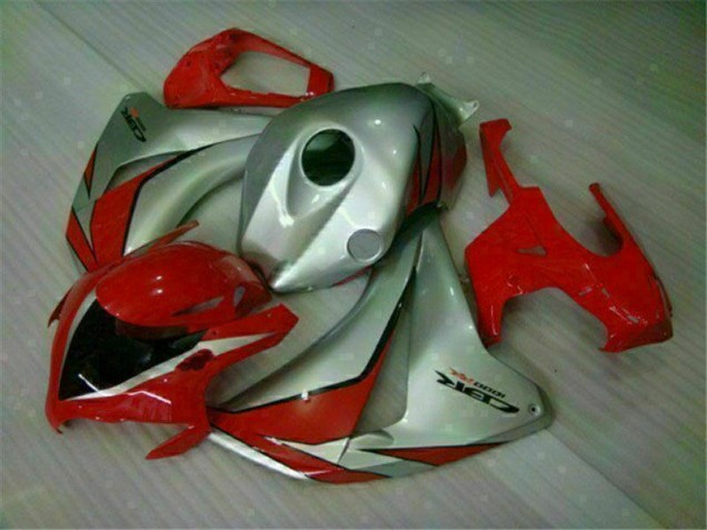 2008-2011 Red Silver Honda CBR1000RR Motorbike Fairing 2008-2011 Red Silver Honda CBR1000RR Motorbike Fairing