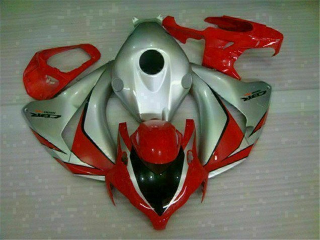 2008-2011 Red Silver Honda CBR1000RR Motorbike Fairing 2008-2011 Red Silver Honda CBR1000RR Motorbike Fairing