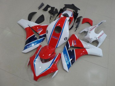2008-2011 Red White Blue HRC Honda CBR1000RR Motorcycle Fairing