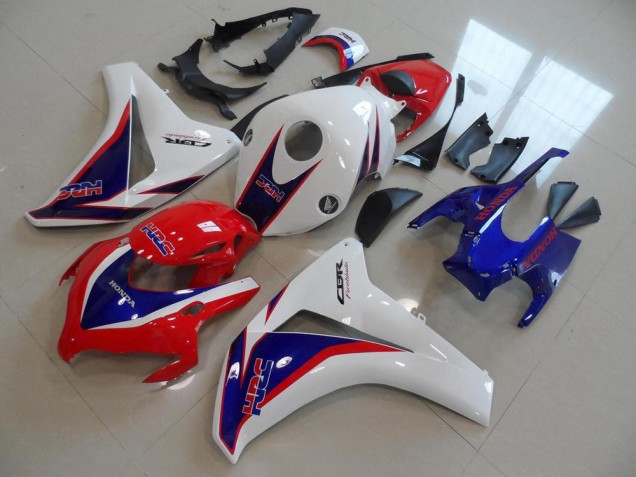 2008-2011 Red White Blue HRC Honda CBR1000RR Replacement Fairings 2008-2011 Red White Blue HRC Honda CBR1000RR Replacement Fairings