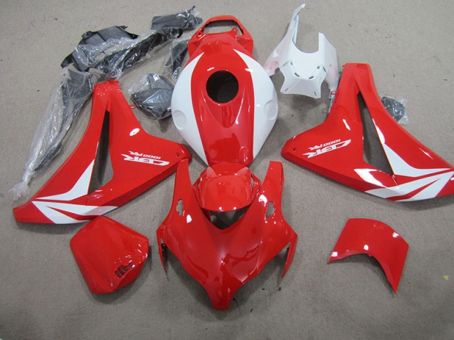 2008-2011 Red White Fireblade Honda CBR1000RR Motorbike Fairings 2008-2011 Red White Fireblade Honda CBR1000RR Motorbike Fairings