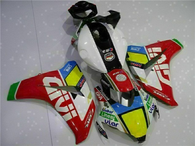 2008-2011 Red White Honda CBR1000RR Bike Fairing 2008-2011 Red White Honda CBR1000RR Bike Fairing
