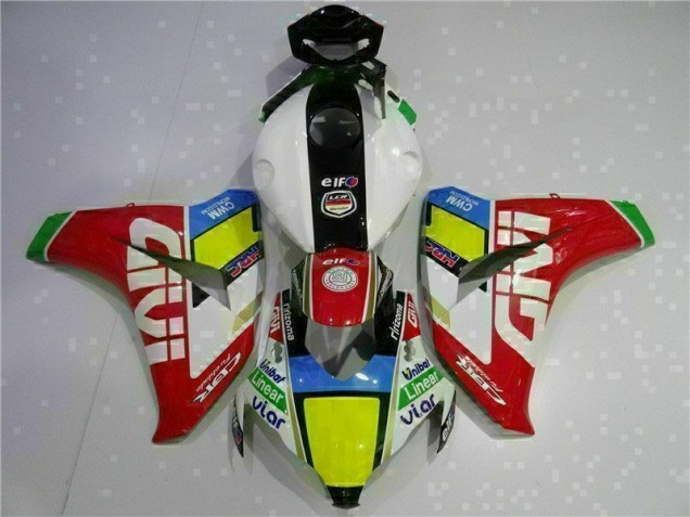 2008-2011 Red White Honda CBR1000RR Bike Fairing 2008-2011 Red White Honda CBR1000RR Bike Fairing