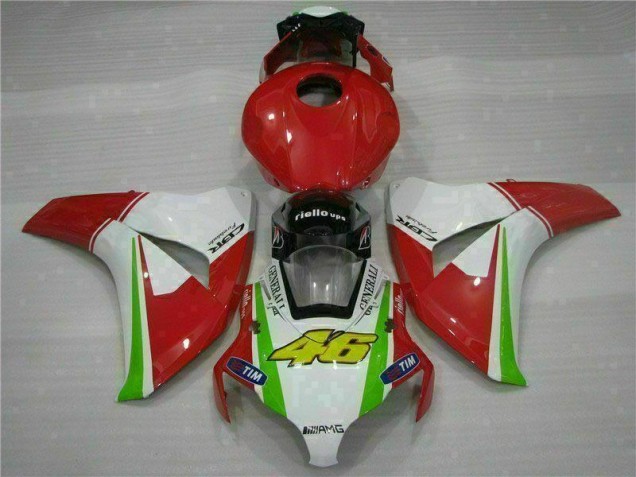2008-2011 Red White Honda CBR1000RR Bike Fairings 2008-2011 Red White Honda CBR1000RR Bike Fairings