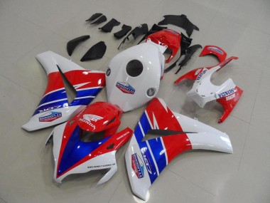 2008-2011 Red White TT Legends Honda CBR1000RR Motor Bike Fairings