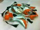 2008-2011 Silver Orange Honda CBR1000RR Bike Fairings