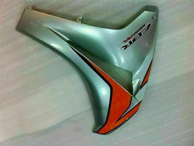 2008-2011 Silver Orange Honda CBR1000RR Bike Fairings