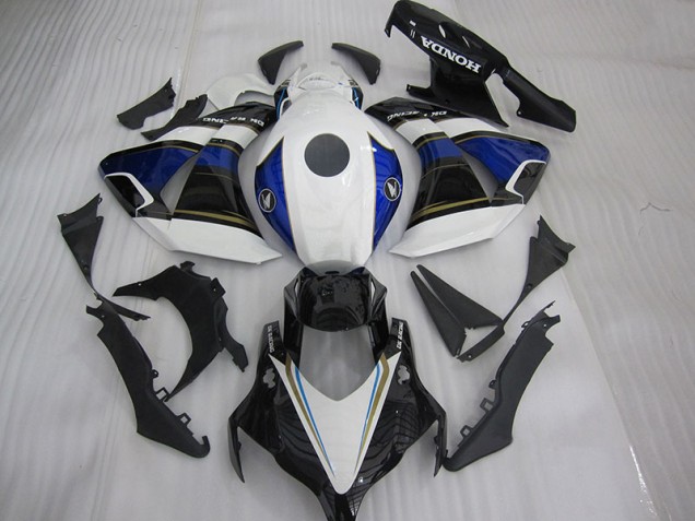 2008-2011 White Black Blue Honda CBR1000RR Bike Fairings 2008-2011 White Black Blue Honda CBR1000RR Bike Fairings
