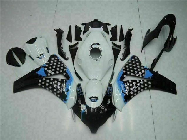 2008-2011 White Black Honda CBR1000RR Moto Fairings 2008-2011 White Black Honda CBR1000RR Moto Fairings