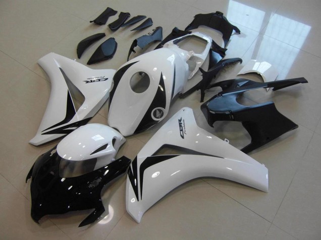 2008-2011 White Black Honda CBR1000RR Motor Fairings 2008-2011 White Black Honda CBR1000RR Motor Fairings