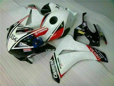 2008-2011 White Black Honda CBR1000RR Motorcycle Fairings & Plastics