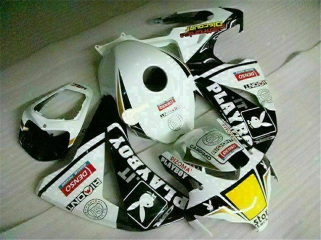2008-2011 White Black Playboy Honda CBR1000RR Motorbike Fairing 2008-2011 White Black Playboy Honda CBR1000RR Motorbike Fairing