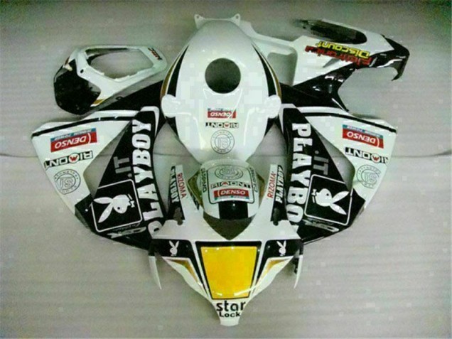 2008-2011 White Black Playboy Honda CBR1000RR Motorbike Fairing 2008-2011 White Black Playboy Honda CBR1000RR Motorbike Fairing