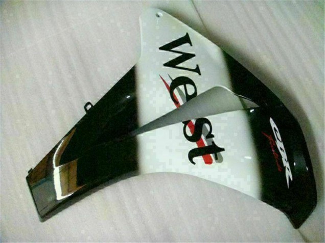 2008-2011 White Black West Honda CBR1000RR Motorbike Fairing Kits & Plastics 2008-2011 White Black West Honda CBR1000RR Motorbike Fairing Kits & Plastics