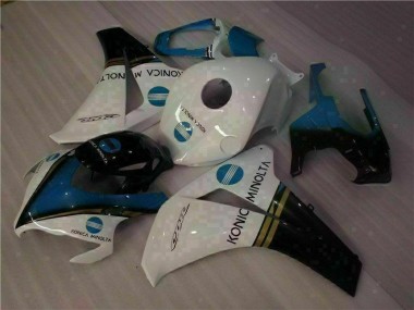 2008-2011 White Blue Honda CBR1000RR Bike Fairings
