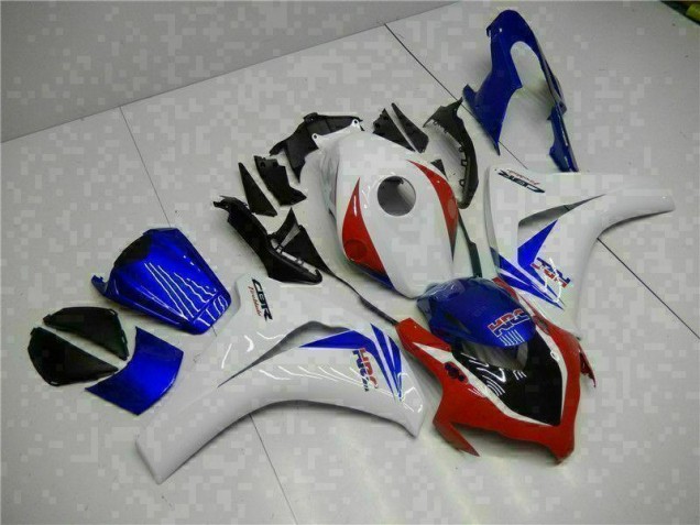 2008-2011 White Blue Honda CBR1000RR Motorcycle Fairing Kits 2008-2011 White Blue Honda CBR1000RR Motorcycle Fairing Kits