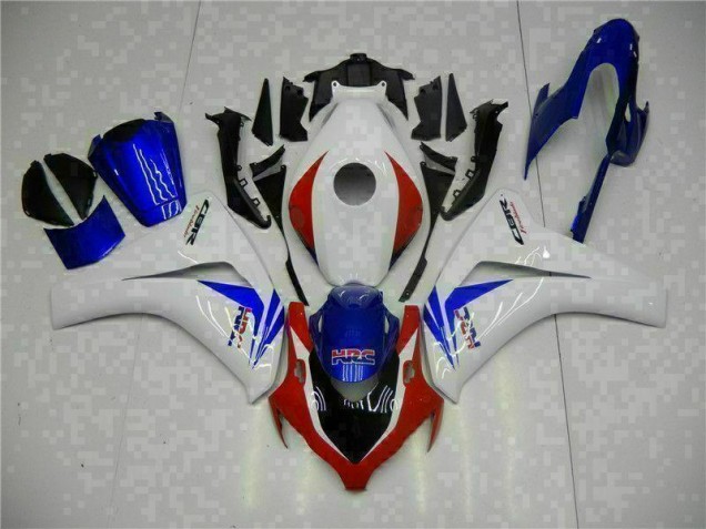 2008-2011 White Blue Honda CBR1000RR Motorcycle Fairing Kits 2008-2011 White Blue Honda CBR1000RR Motorcycle Fairing Kits