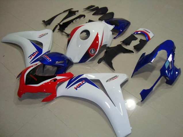 2008-2011 White Blue Red HRC Honda CBR1000RR Motorcycle Fairings Kit 2008-2011 White Blue Red HRC Honda CBR1000RR Motorcycle Fairings Kit