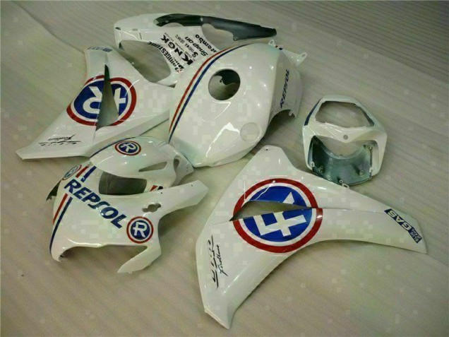 2008-2011 White Blue Repsol Honda CBR1000RR Bike Fairing 2008-2011 White Blue Repsol Honda CBR1000RR Bike Fairing