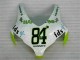 2008-2011 White Green Hannspree 84 Honda CBR1000RR Motorcycle Bodywork 2008-2011 White Green Hannspree 84 Honda CBR1000RR Motorcycle Bodywork