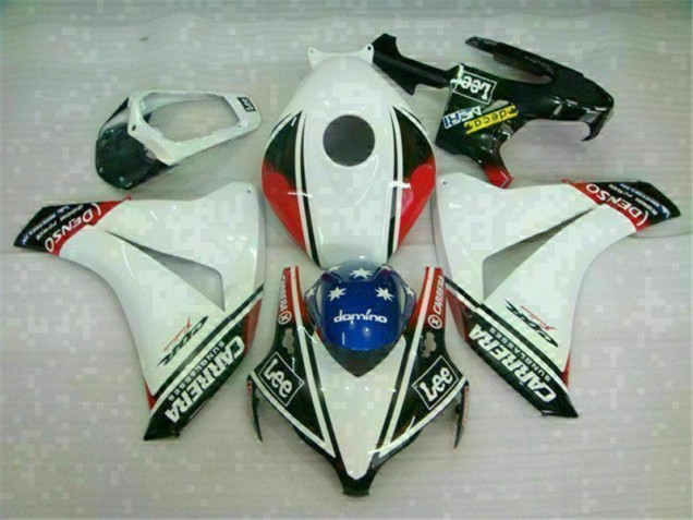 2008-2011 White Honda CBR1000RR Motorcycle Fairings & Plastics 2008-2011 White Honda CBR1000RR Motorcycle Fairings & Plastics