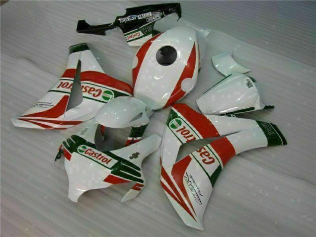 2008-2011 White Red Honda CBR1000RR Motorcycle Replacement Fairings 2008-2011 White Red Honda CBR1000RR Motorcycle Replacement Fairings