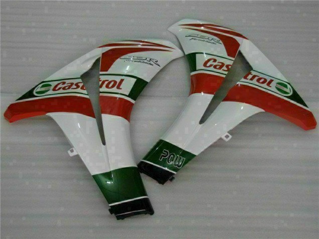 2008-2011 White Red Honda CBR1000RR Motorcycle Replacement Fairings 2008-2011 White Red Honda CBR1000RR Motorcycle Replacement Fairings