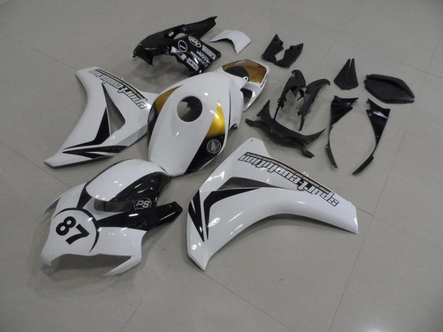2008-2011 White and Black 87 Honda CBR1000RR Bike Fairings 2008-2011 White and Black 87 Honda CBR1000RR Bike Fairings