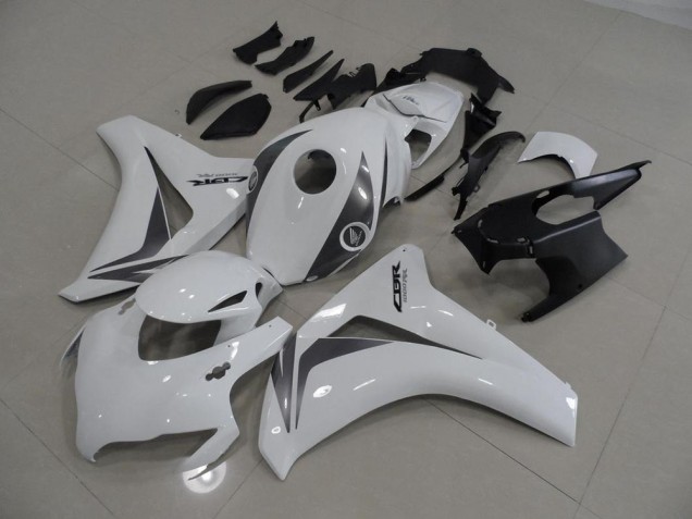 2008-2011 White and Grey Honda CBR1000RR Motorcycle Bodywork 2008-2011 White and Grey Honda CBR1000RR Motorcycle Bodywork