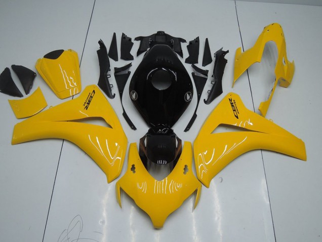 2008-2011 Yellow and Black Honda CBR1000RR Bike Fairing 2008-2011 Yellow and Black Honda CBR1000RR Bike Fairing