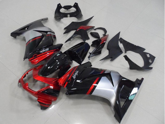 2008-2012 Black Orange Kawasaki ZX250R Motorbike Fairings 2008-2012 Black Orange Kawasaki ZX250R Motorbike Fairings