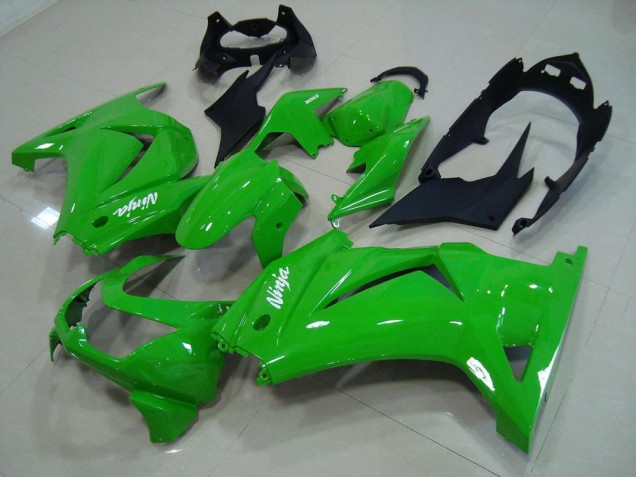 2008-2012 Green Kawasaki ZX250R Motorbike Fairing 2008-2012 Green Kawasaki ZX250R Motorbike Fairing