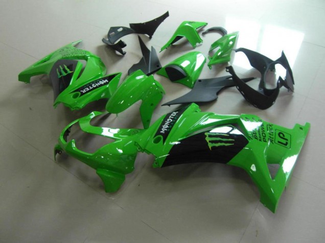2008-2012 New Green Monster Kawasaki ZX250R Motorbike Fairings