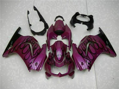 2008-2012 Purple Kawasaki EX250 Motorbike Fairing Kits