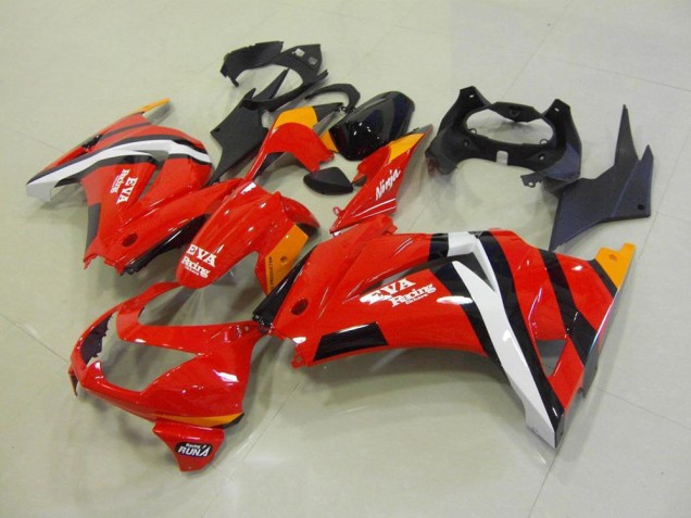 2008-2012 Red Black Kawasaki ZX250R Motor Bike Fairings 2008-2012 Red Black Kawasaki ZX250R Motor Bike Fairings