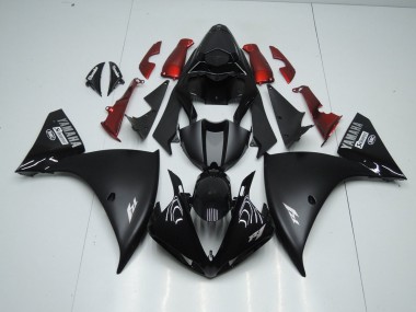 2009-2011 Matte Black Yamaha YZF R1 Motorbike Fairing Kits