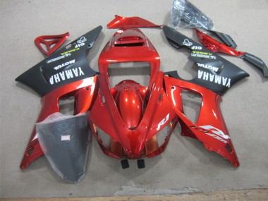 2009-2011 Red White Yamaha YZF R1 Motor Bike Fairings