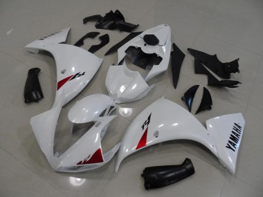 2009-2011 White Black Yamaha YZF R1 Motorcycle Fairing