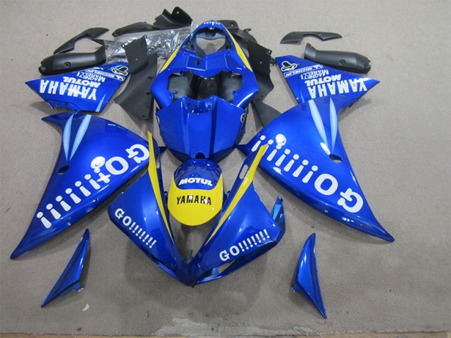 2009-2011 Yellow Monster Yamaha YZF R1 Motorbike Fairing 2009-2011 Yellow Monster Yamaha YZF R1 Motorbike Fairing