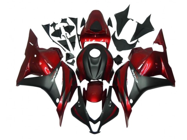 2009-2012 Red Black Honda CBR600RR Motorcycle Fairings Kits 2009-2012 Red Black Honda CBR600RR Motorcycle Fairings Kits
